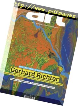 Art Magazin – Juli 2018