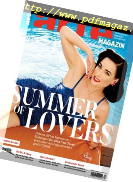 ARTE Magazin – Juli 2018 Cover