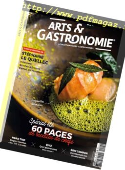 Arts & Gastronomie – juillet 2018
