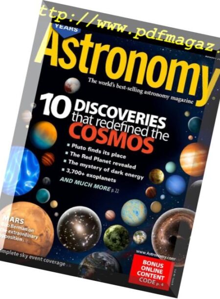 Astronomy – August 2018 Cover