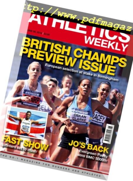 Athletics Weekly – 28 June 2018 Cover