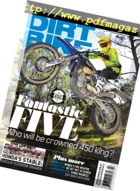 Australasian Dirt Bike – July 2018 Cover