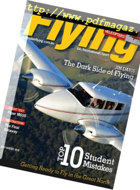 Australian Flying – July 2018 Cover