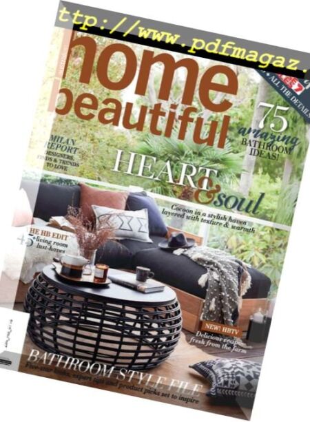 Australian Home Beautiful – July 2018 Cover