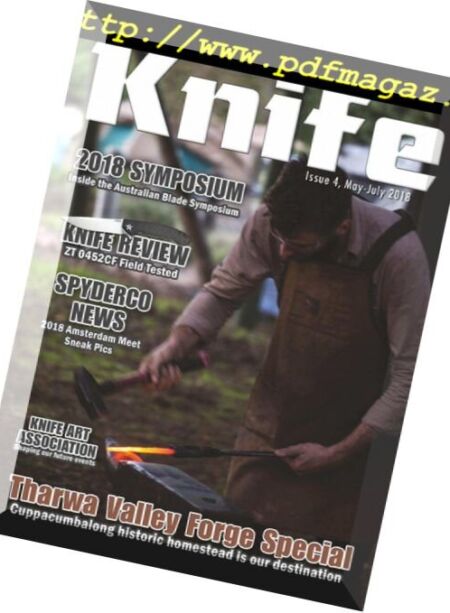 Australian Knife – May 2018 Cover
