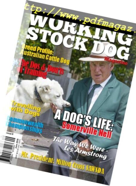 Australian Working Stock Dog Magazine – June 2018 Cover