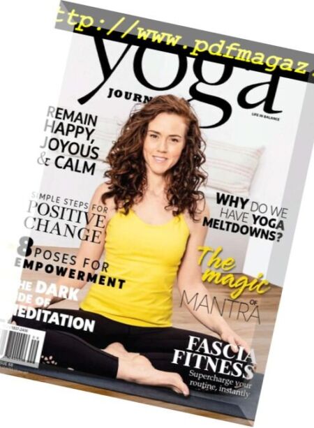Australian Yoga Journal – July 2018 Cover