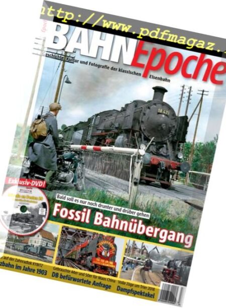 Bahn Epoche – Sommer 2018 Cover