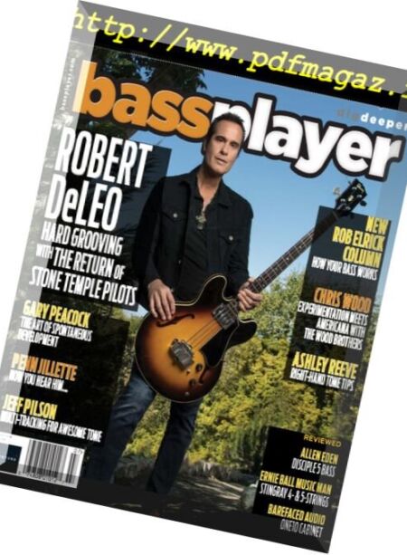 Bass Player – July 2018 Cover