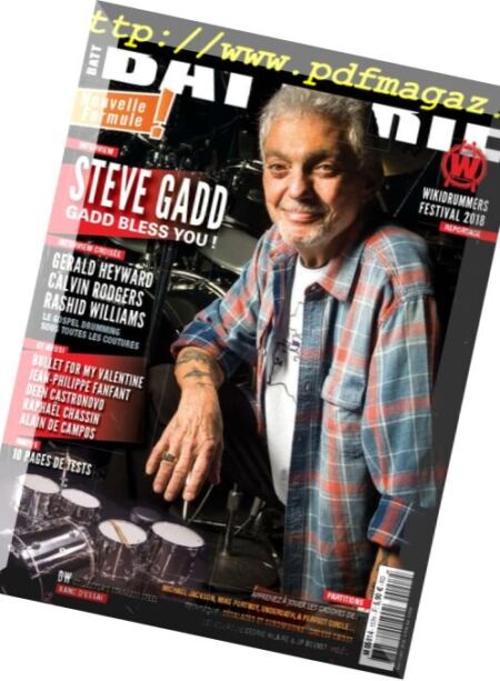Batterie Magazine – juillet-aout 2018 Cover