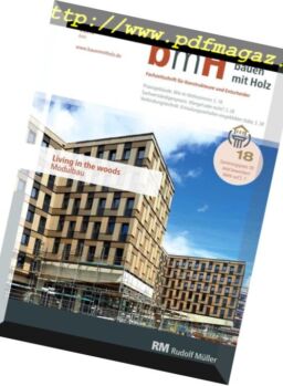Bauen mit Holz – Juni 2018