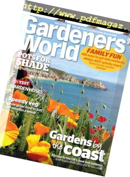 BBC Gardeners’ World – July 2018 Cover