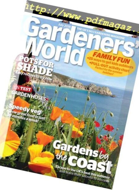 BBC Gardeners’ World – July 2018 Cover