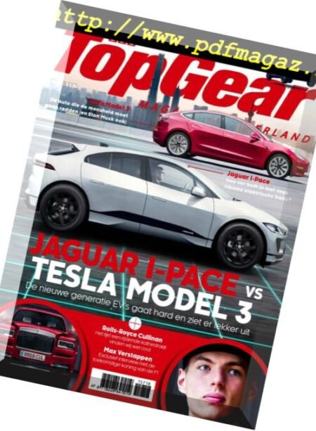 BBC Top Gear Netherlands – juli 2018 Cover