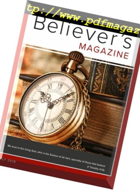 Believer’s Magazine – July 2018 Cover