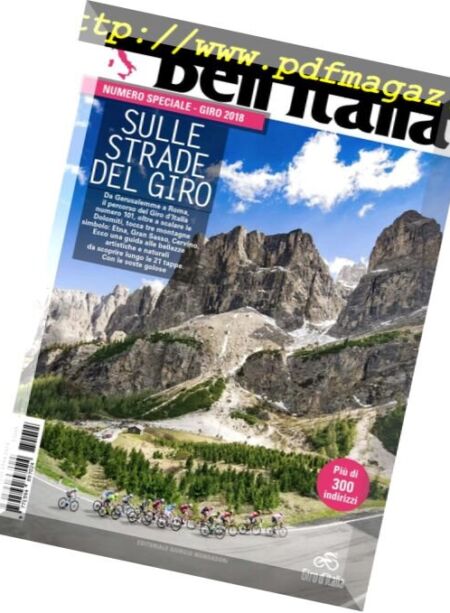 Bell’Italia – Giro 2018 – Maggio 2018 Cover