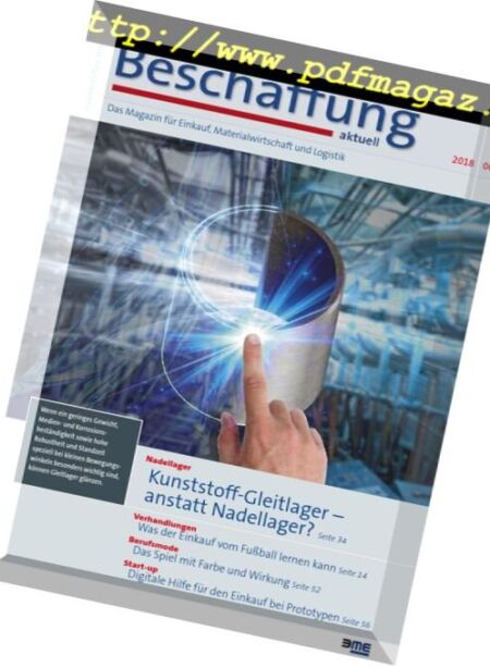 Beschaffung Aktuell – Nr.6 2018 Cover