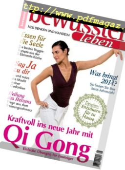 Bewusster Leben – 01-2014