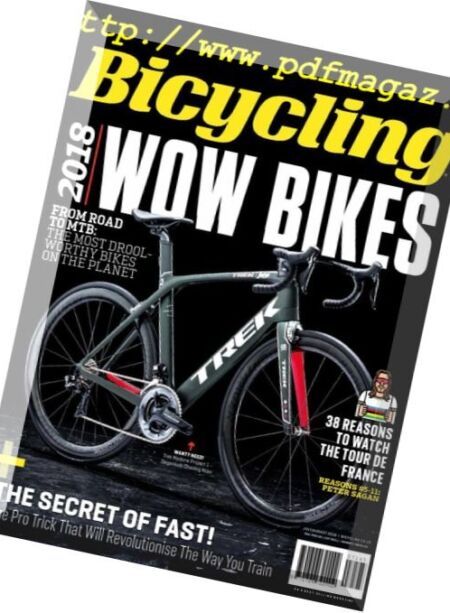 Bicycling South Africa – July 2018 Cover