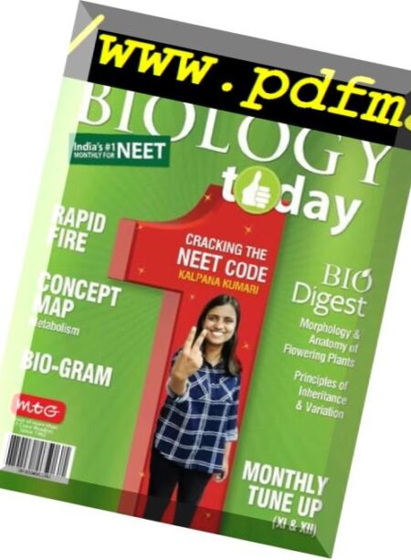 Biology Today – July 2018 Cover