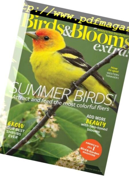Birds and Blooms Extra – July 2018 Cover