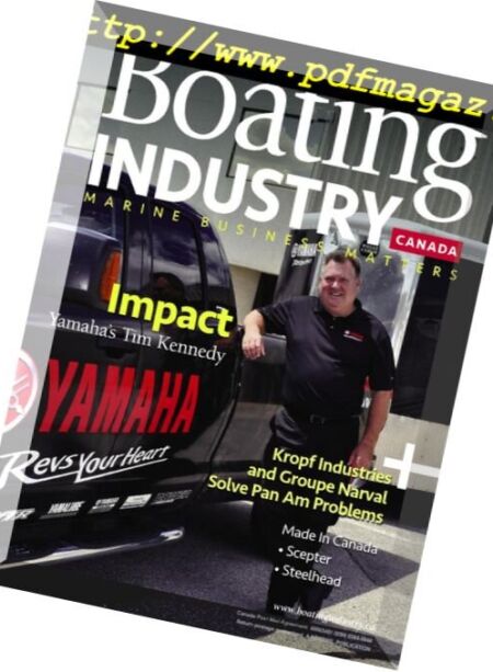 Boating Industry Canada – August 2015 Cover