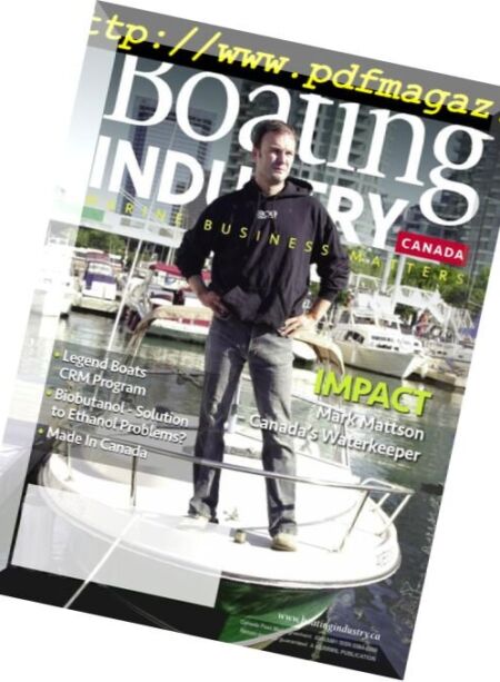 Boating Industry Canada – December 2015 Cover