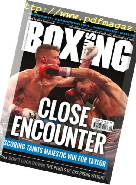 Boxing News – June 28, 2018 Cover