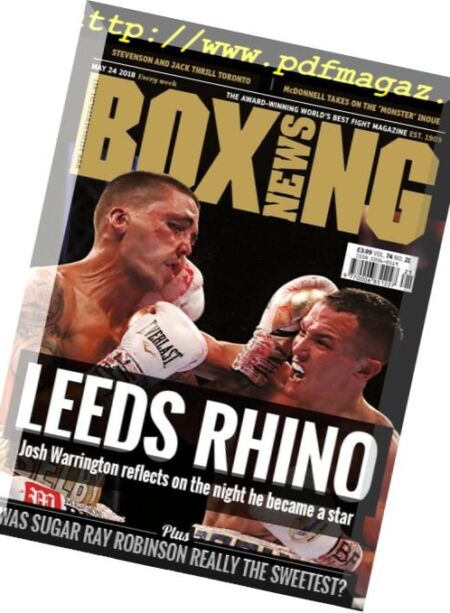 Boxing News – May 24, 2018 Cover
