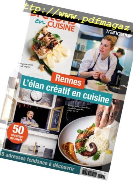 Bretons en Cuisine Special – Rennes 2018 Cover