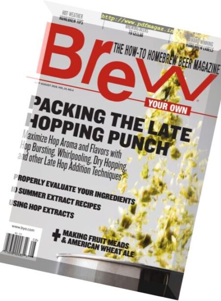Brew Your Own – July-August 2018 Cover