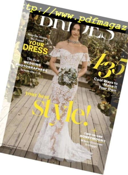 Brides USA – August-September 2018 Cover