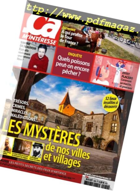 Ca M’Interesse – juillet 2018 Cover