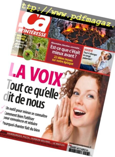 Ca M’Interesse – juin 2018 Cover