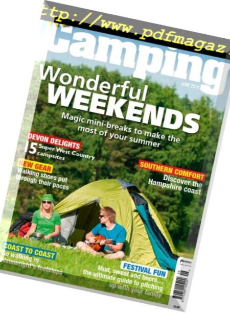 Camping – June 2018 Cover