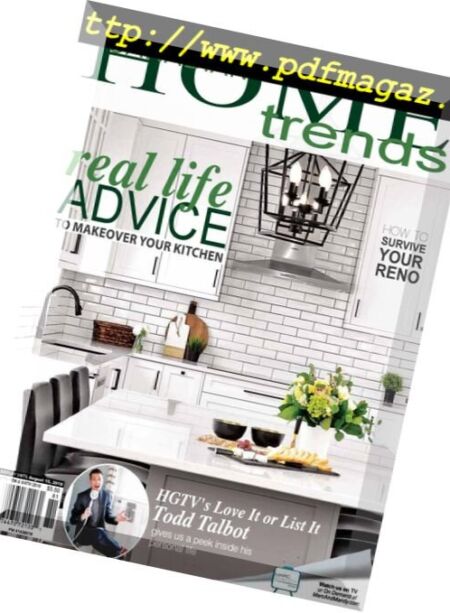 Canadian Home Trends – June 2018 Cover