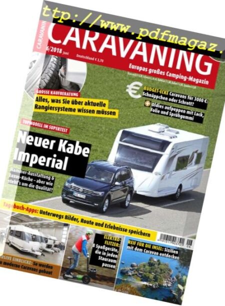 Caravaning – Juni 2018 Cover