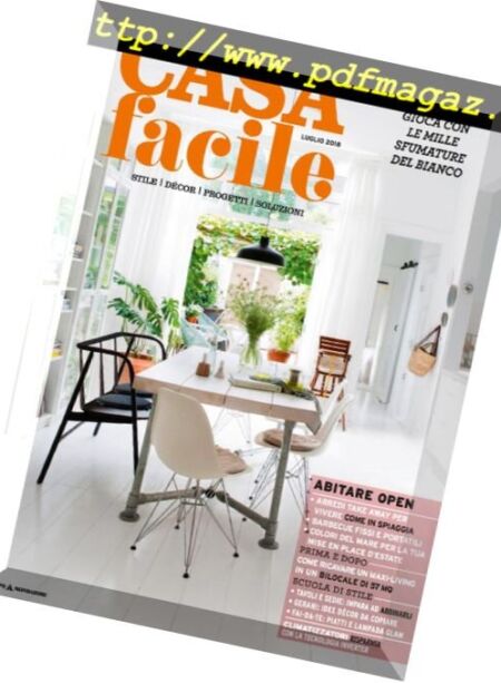 CasaFacile – luglio 2018 Cover