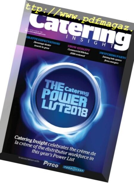 Catering Insight – June 2018 Cover