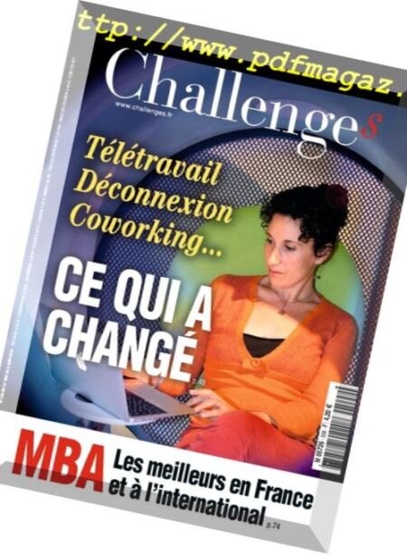 Challenges – 31 mai 2018 Cover