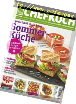 Chefkoch – Juni 2018