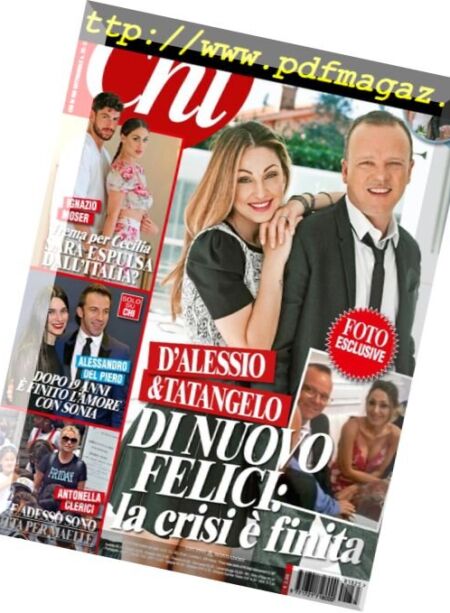 Chi – 12 giugno 2018 Cover