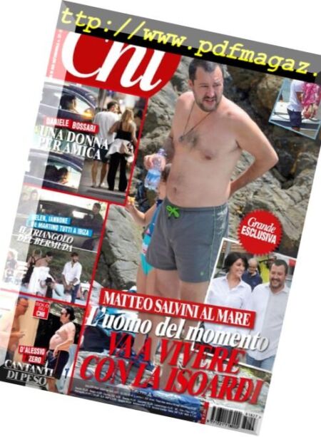 Chi – 26 giugno 2018 Cover