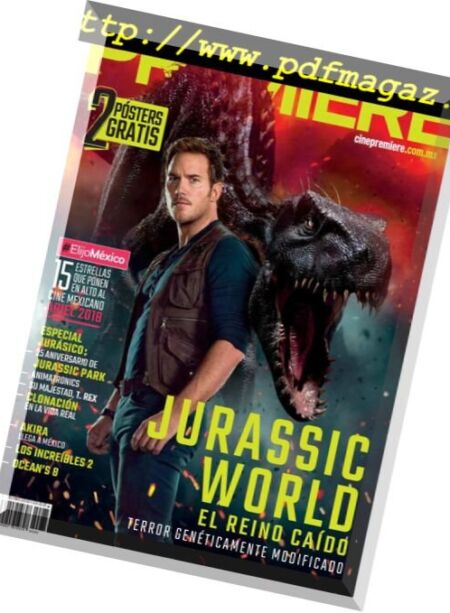 Cine Premiere – junio 2018 Cover