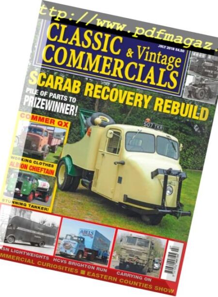 Classic & Vintage Commercials – July 2018 Cover