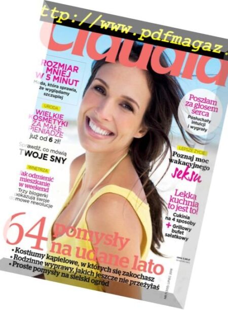 Claudia Poland – Lipiec 2018 Cover