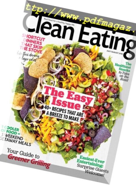 Clean Eating – July 2018 Cover
