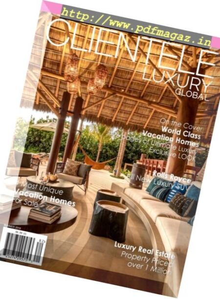 Clientele Luxury Global – Summer 2018 Cover