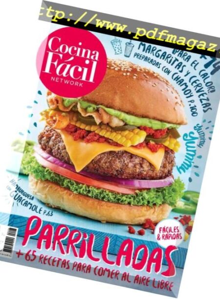 Cocina Facil – junio 2018 Cover