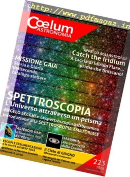 Coelum Astronomia – N 223, 2018